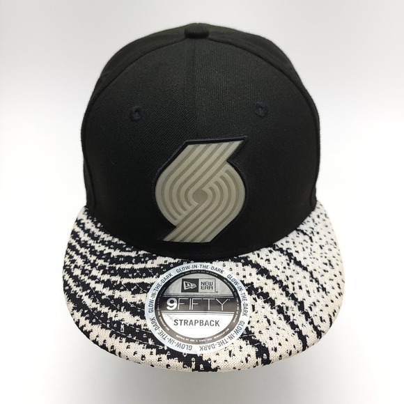 New Era Other - Portland Trailblazers New Era Glow In The Dark‎ Logo 9Fifty Strapback rip city